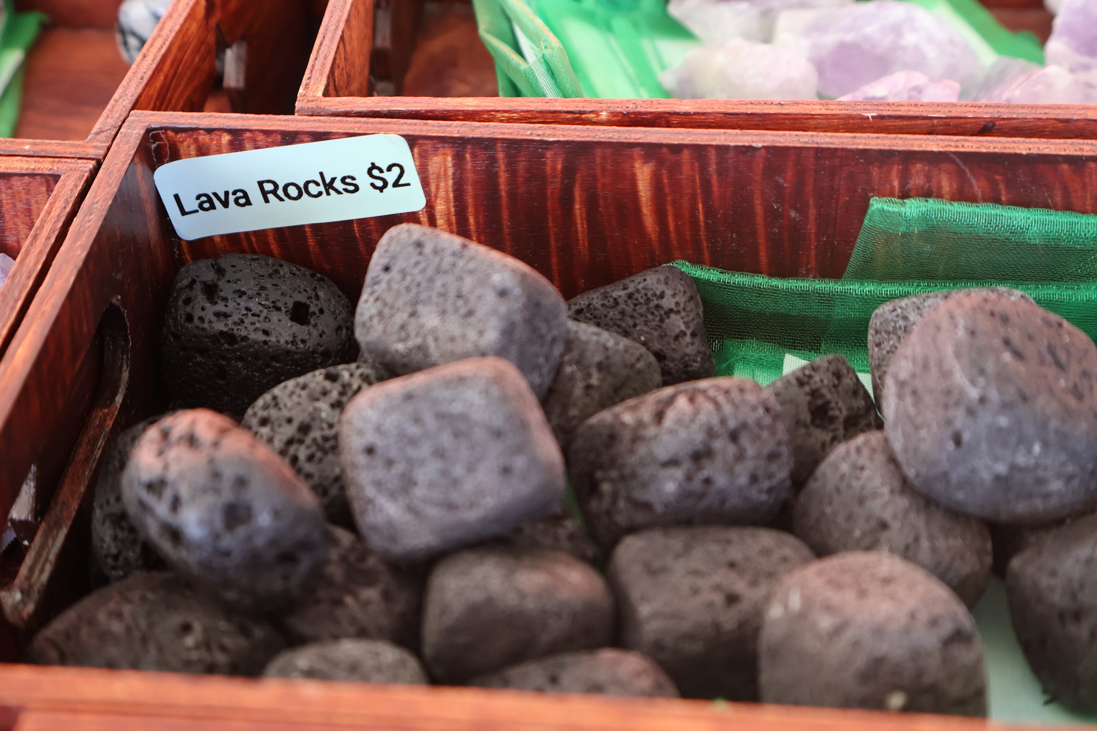 Lava rocks