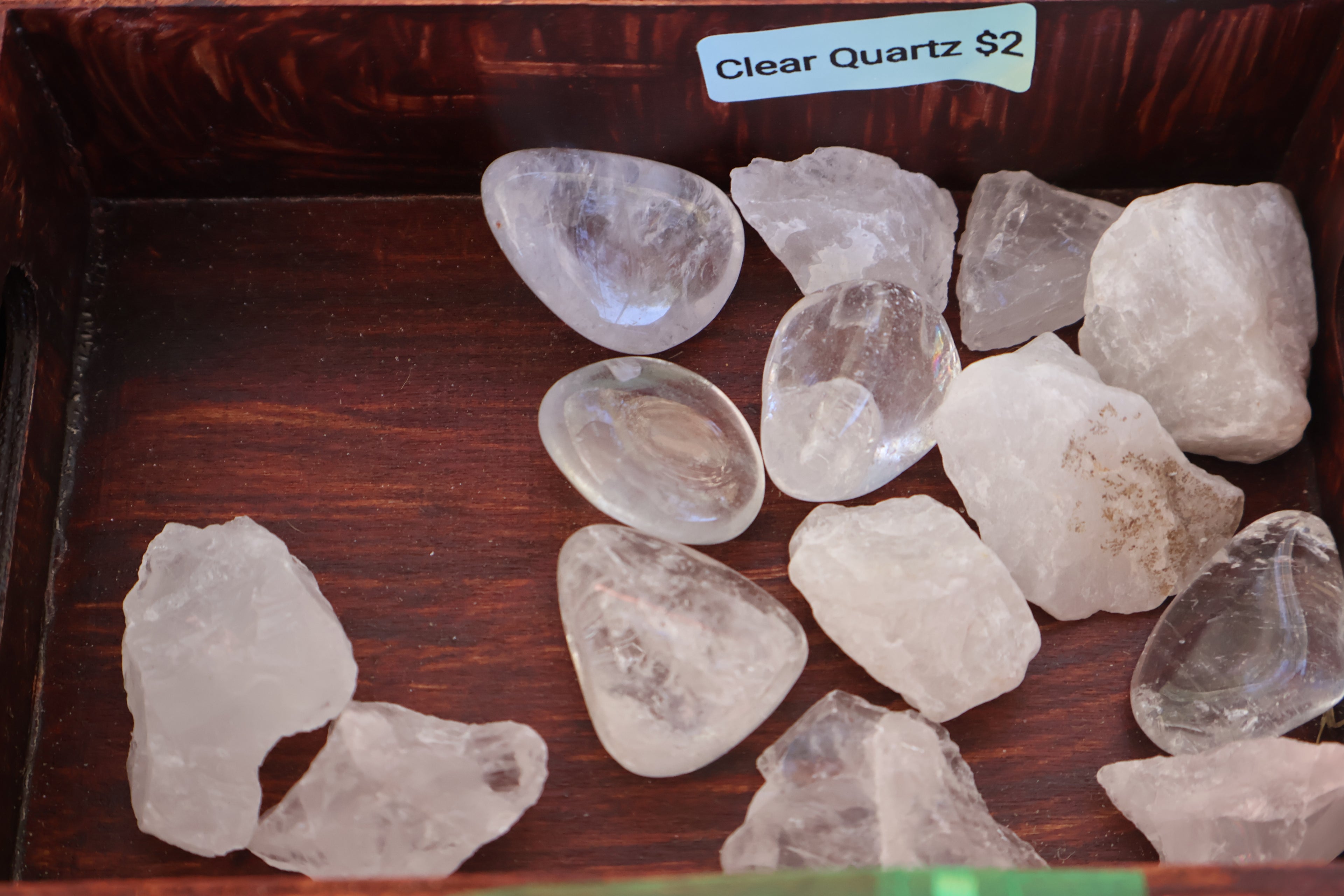Clear quartz