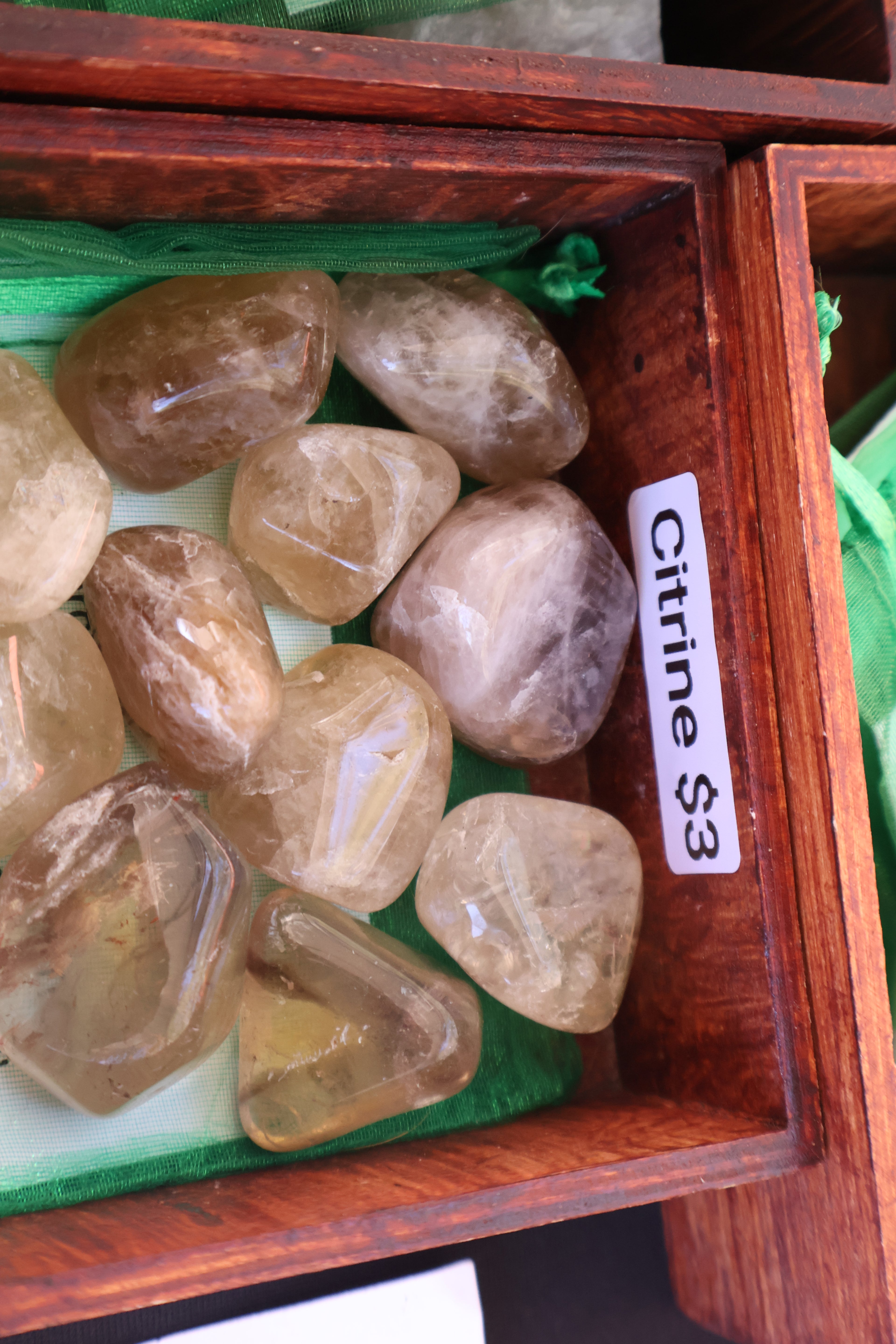Citrine tumbles