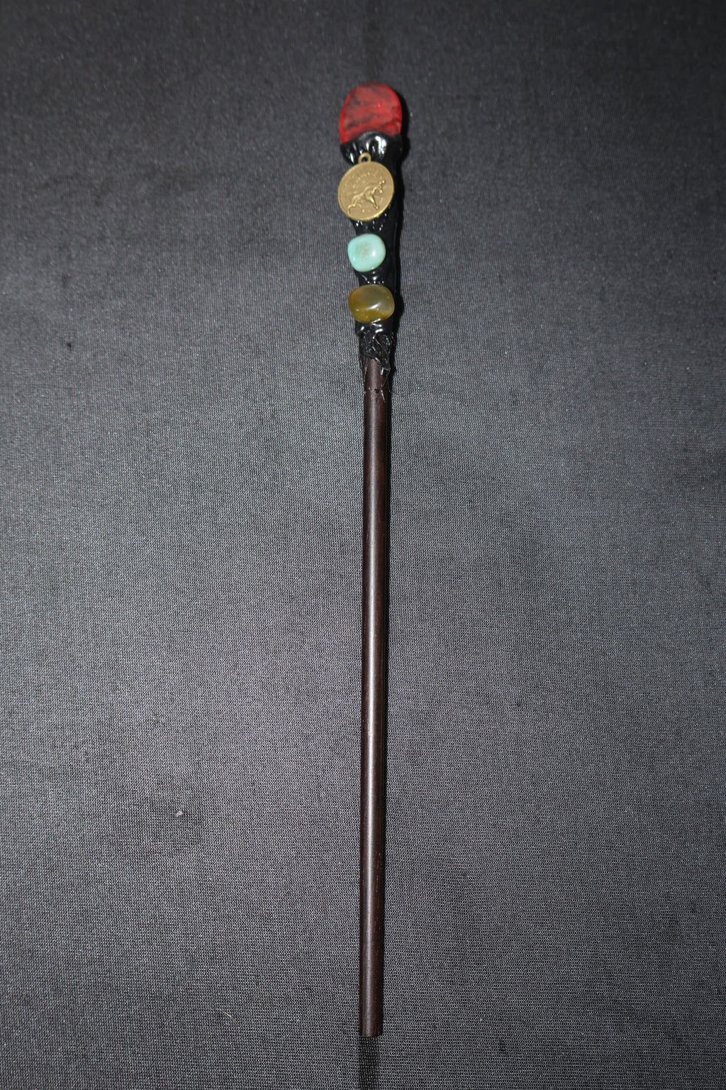 Red Coral Zodiac Wand