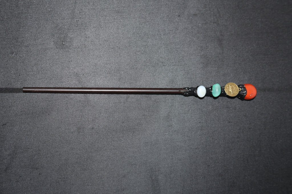 Red Coral Zodiac Wand