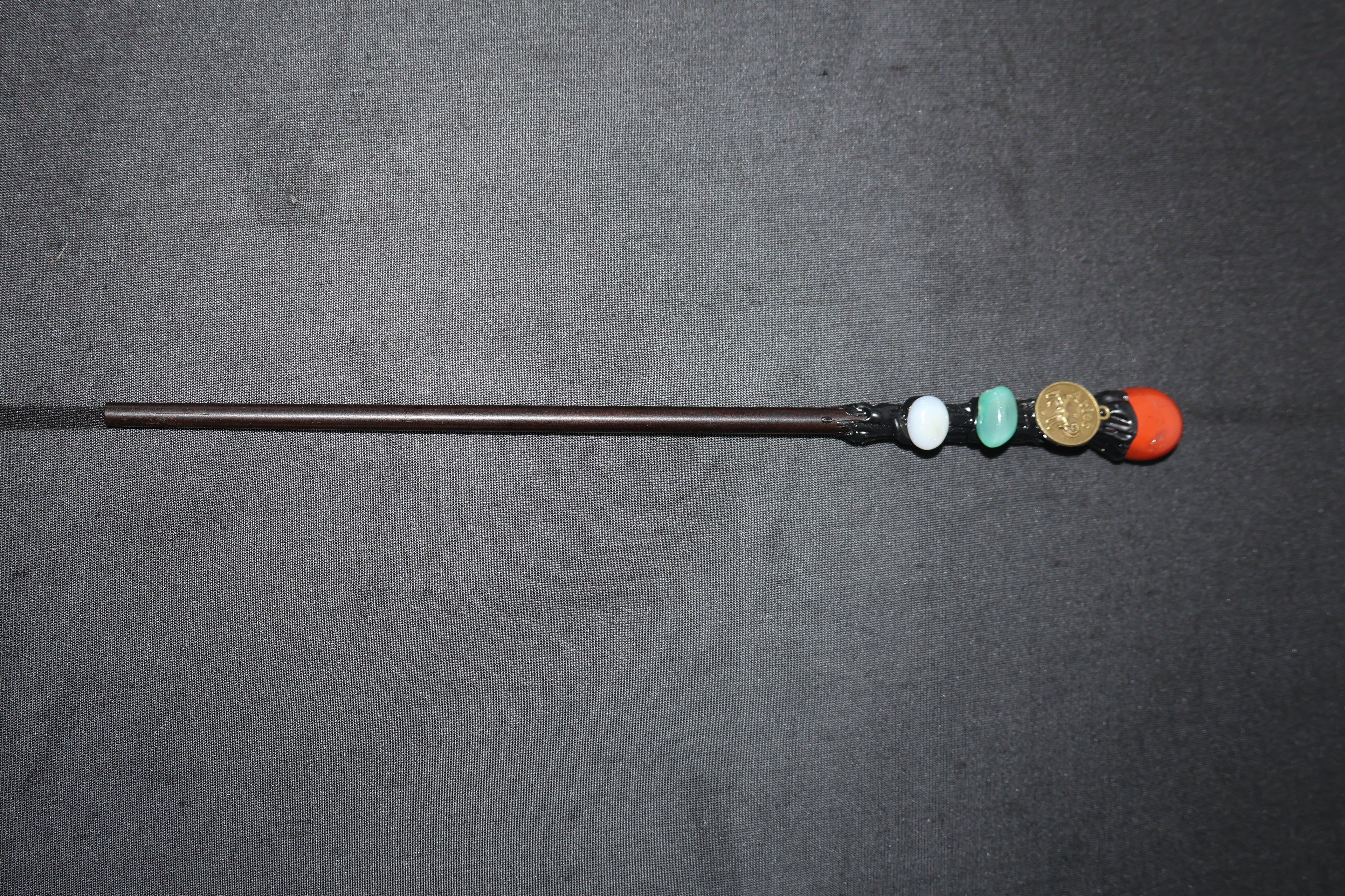 Red Coral Zodiac Wand