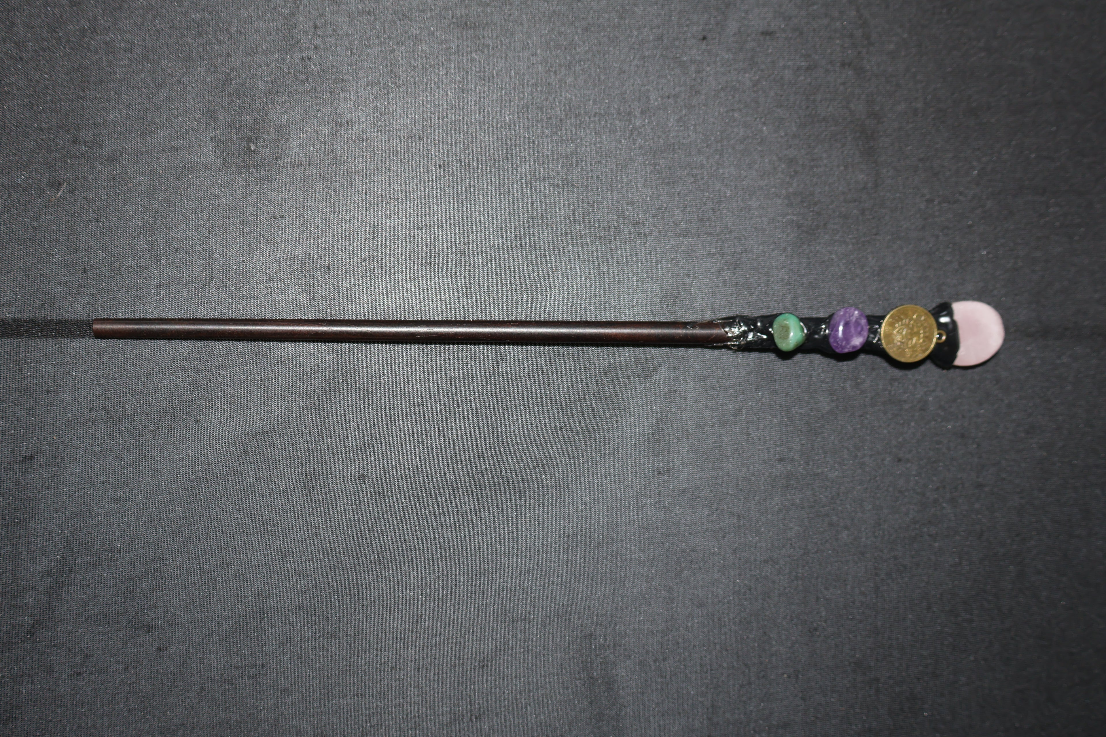 Rose Quartz Zodiac Wand