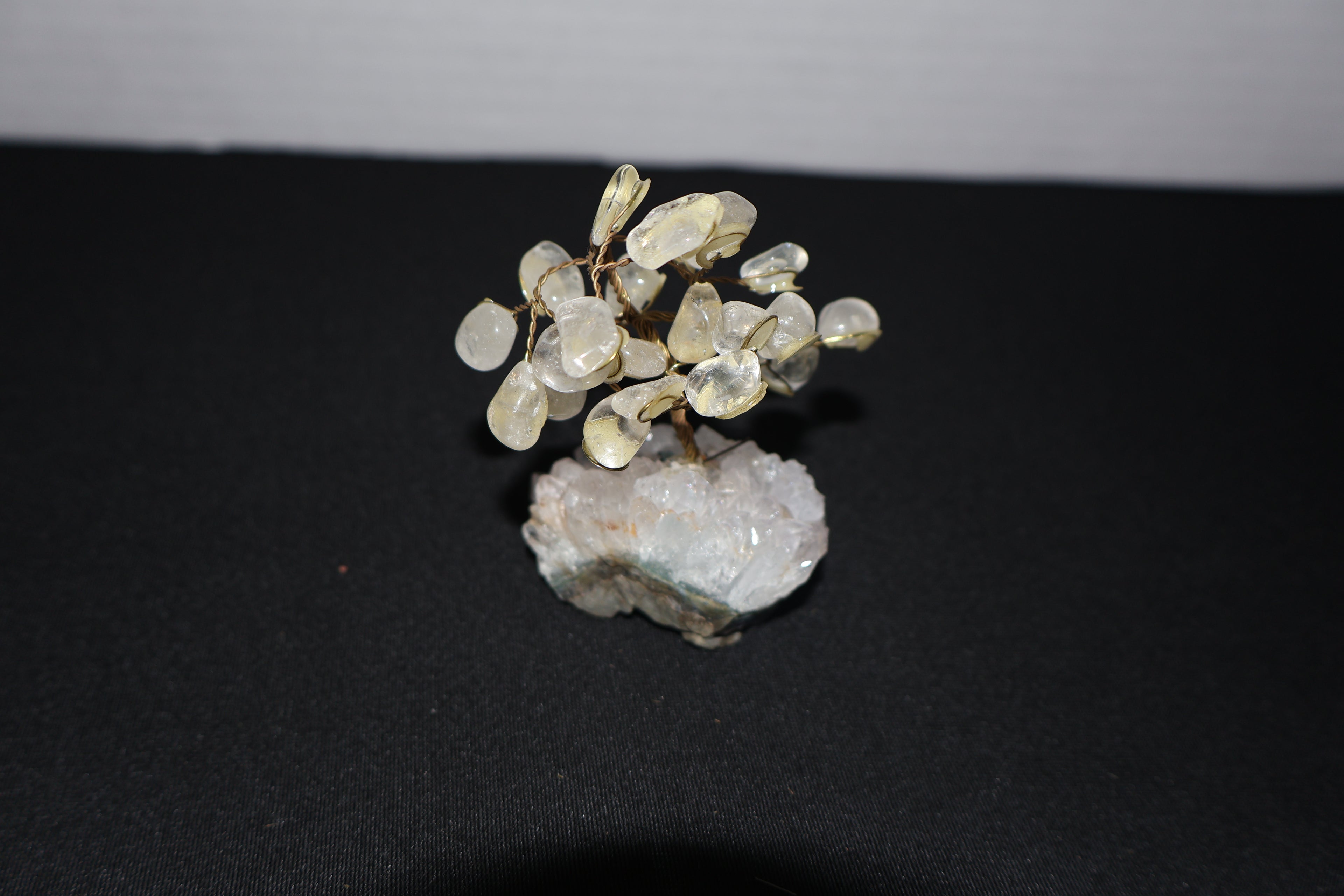 Small Clear Quartz Tree