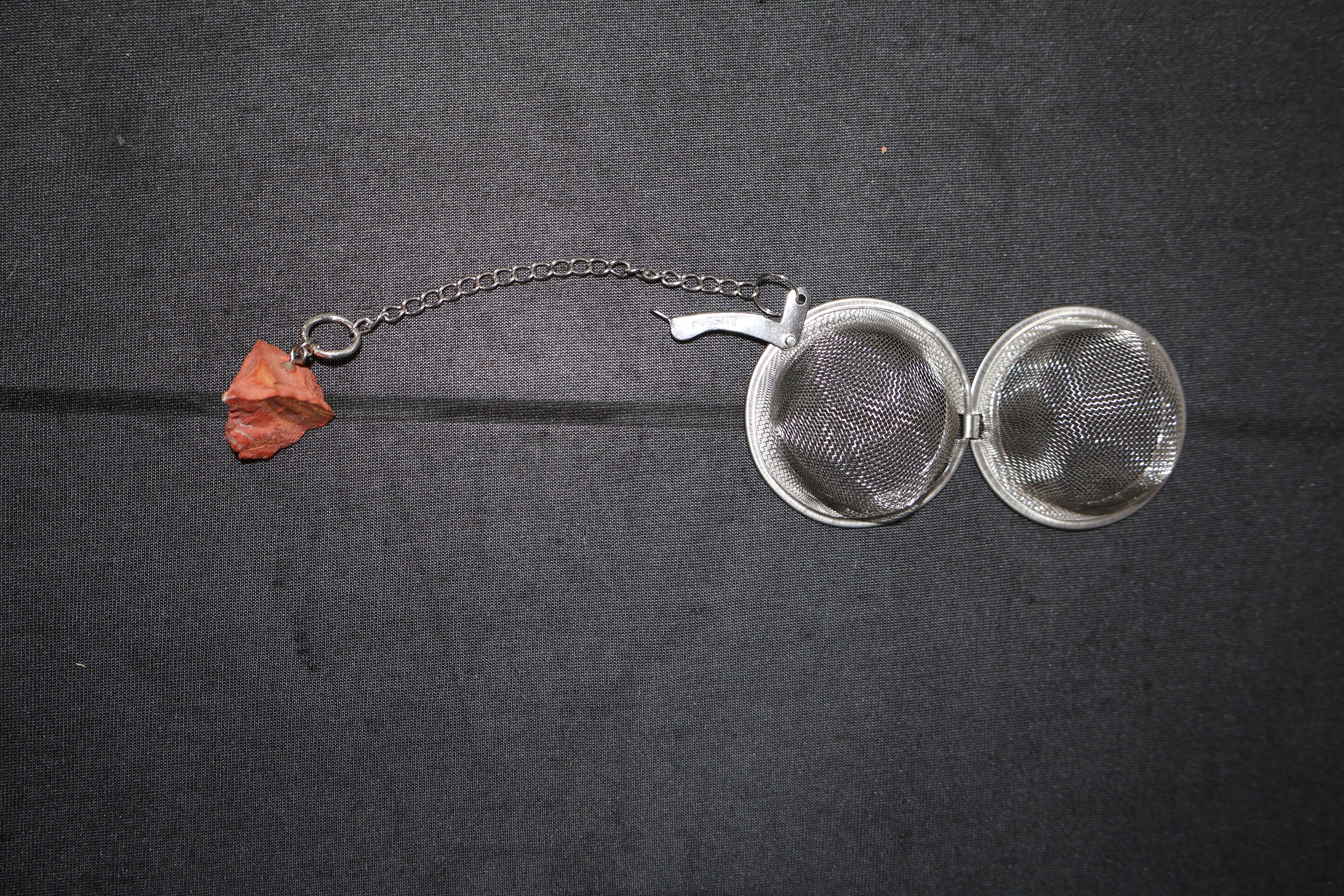 Red Jasper Tea Strainer