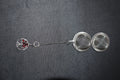 Maroon Tree of Life Tea Strainer