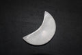 Selenite Moon Bowl