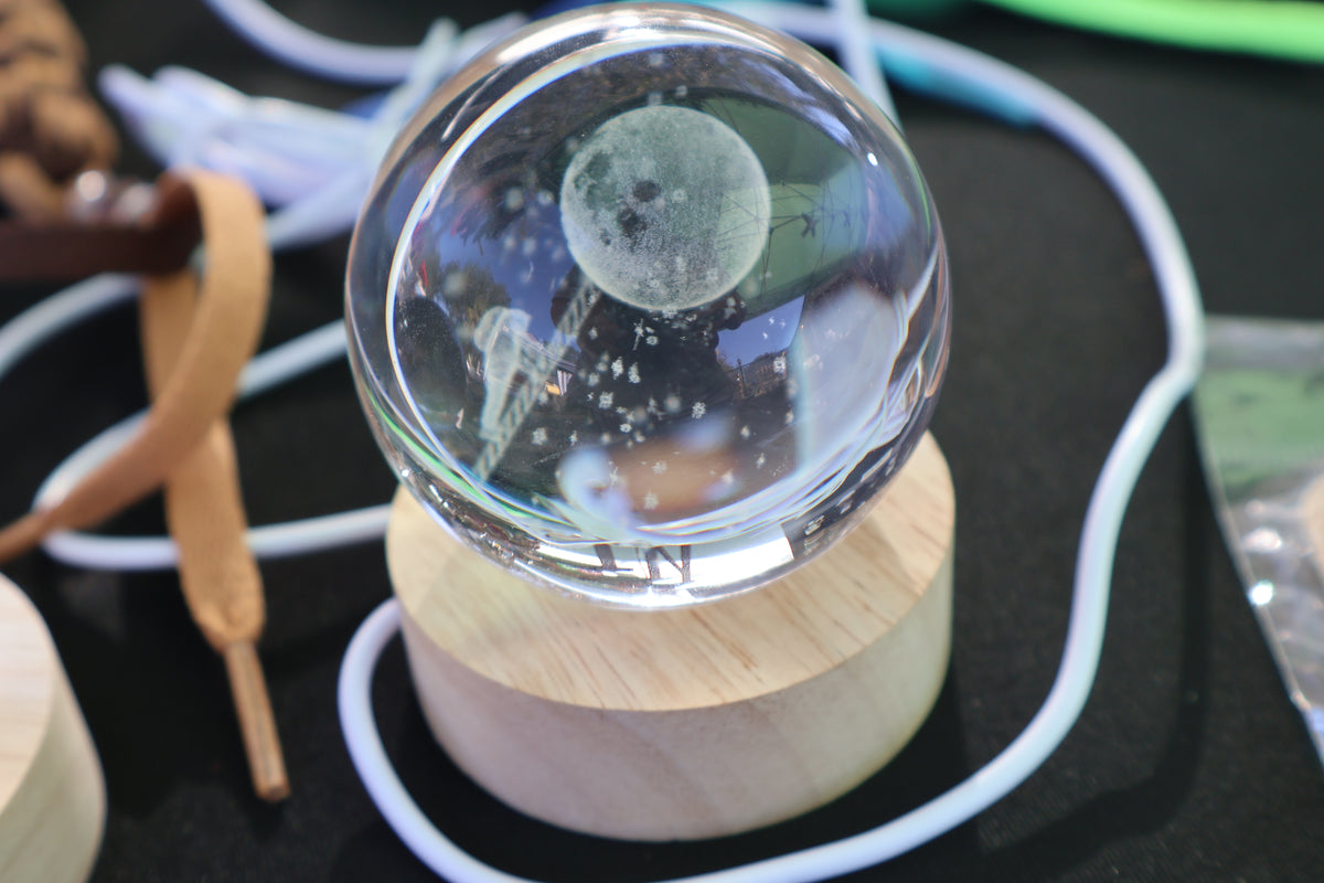 Space themed lamp