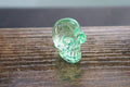 Resin crystal skull