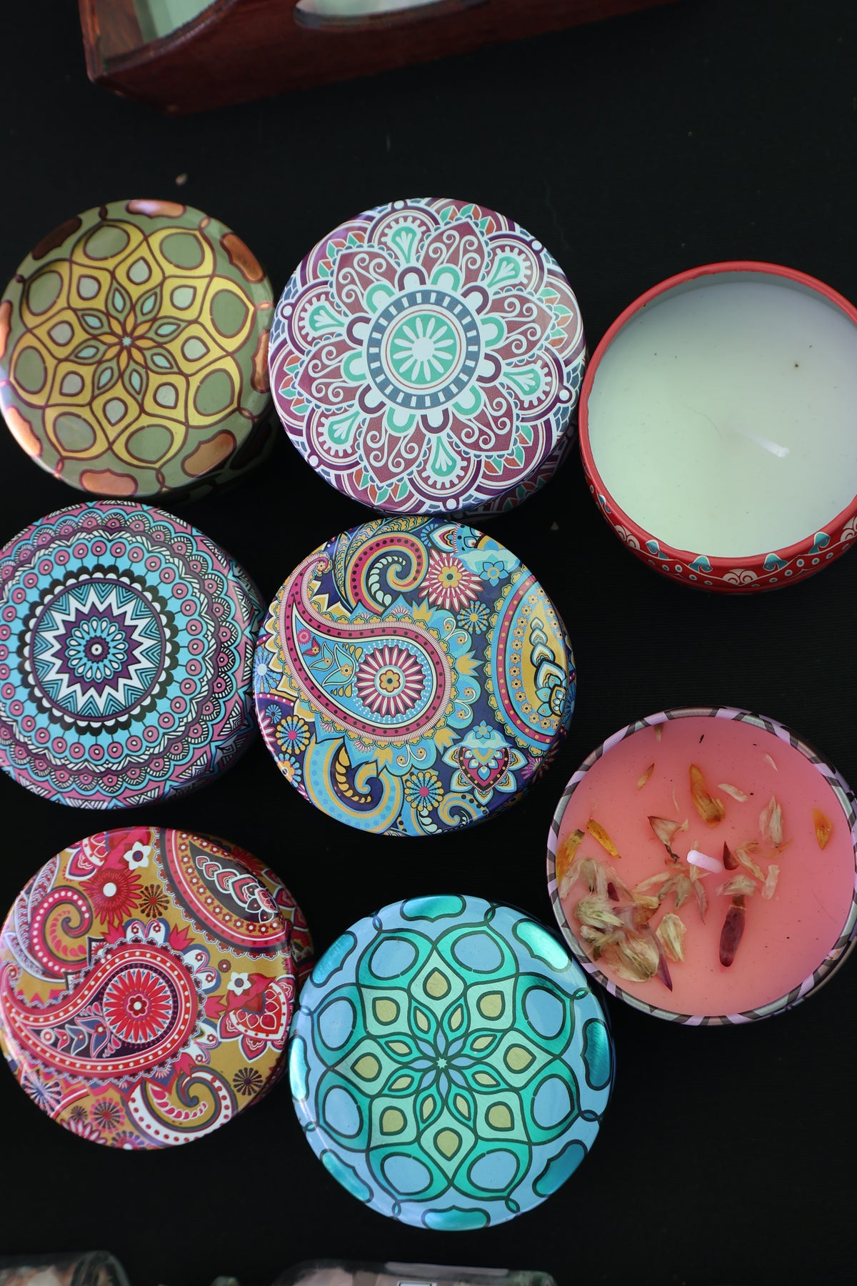 Scented candles